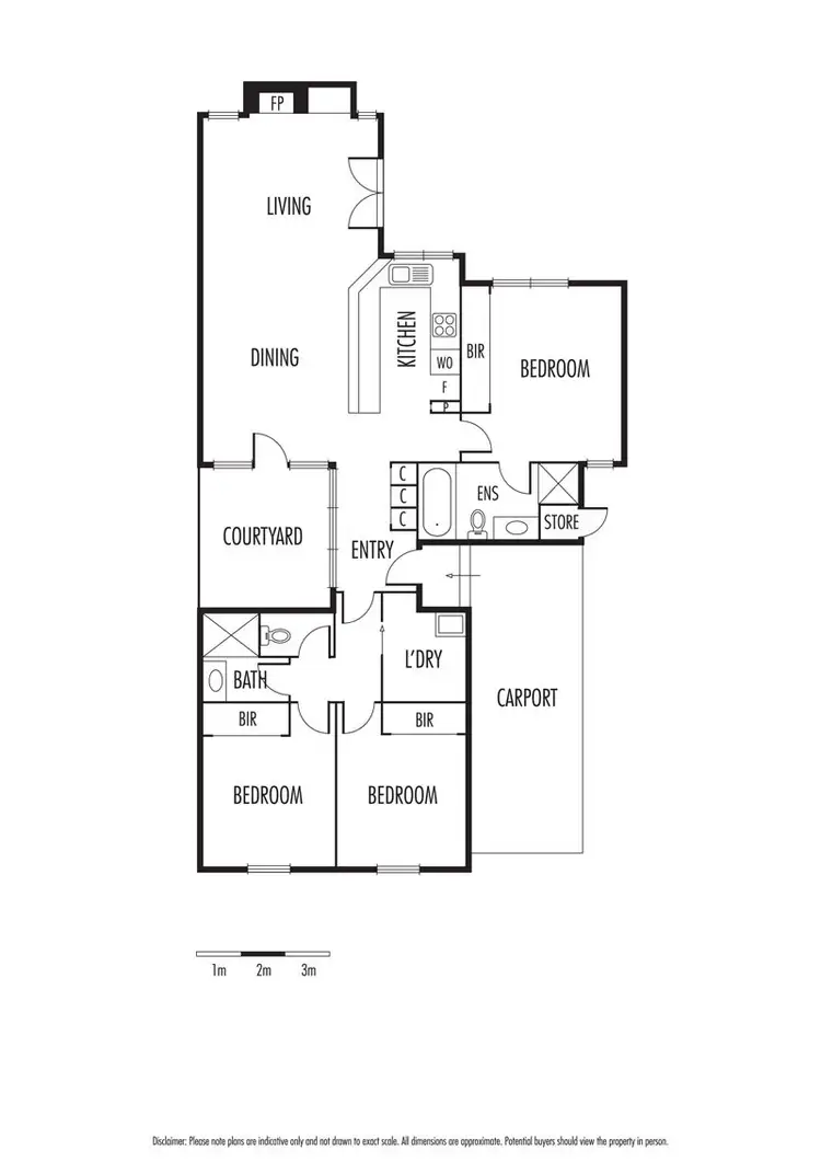 Floorplan of Homely house listing, 16 Dinsdale Street, Albert Park VIC 3206