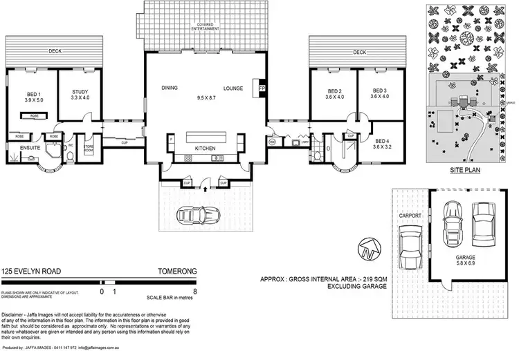 Floorplan of Homely house listing, 125 Evelyn Road, Tomerong NSW 2540
