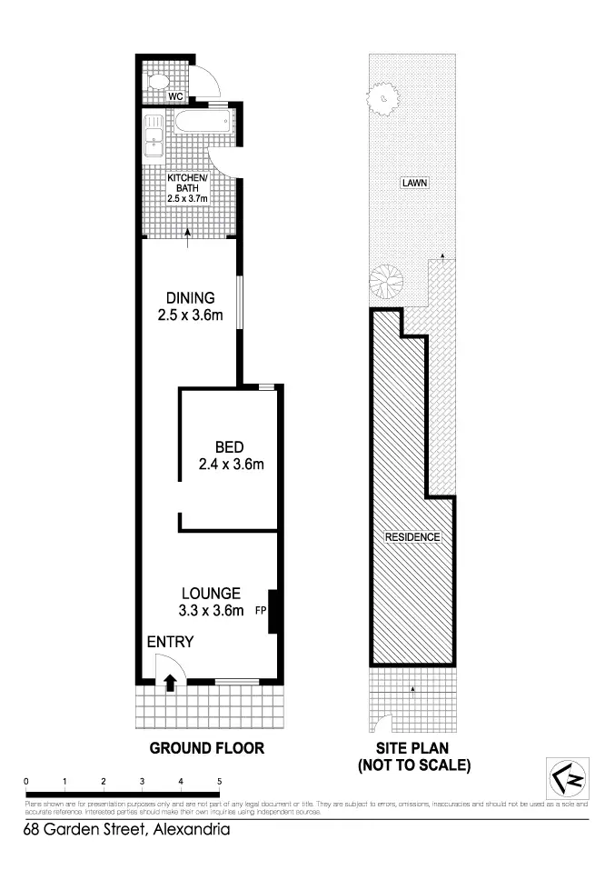 Floorplan of Homely house listing, 68 Garden Street, Alexandria NSW 2015
