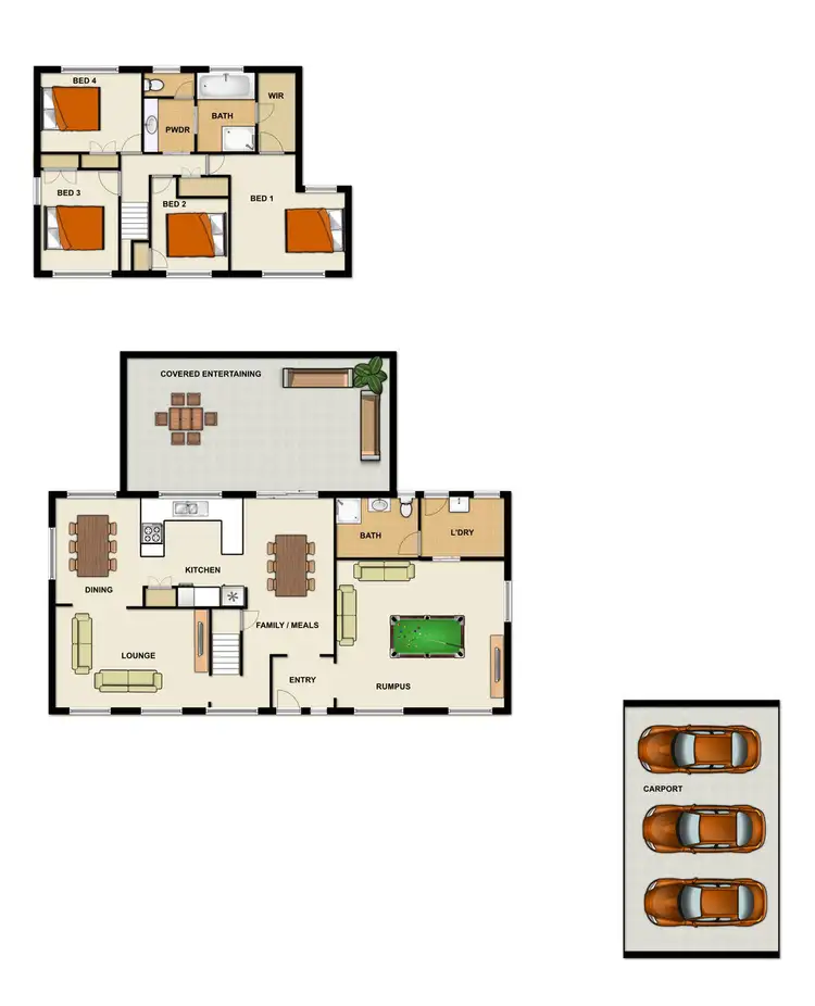 Floorplan of Homely house listing, 31 Lennons Road, Greenbank QLD 4124