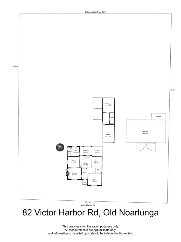 Floorplan of Homely house listing, 82 Victor Harbor Road, Old Noarlunga SA 5168
