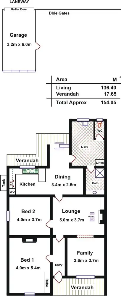 Floorplan of Homely house listing, 28A Calton Road, Gawler East SA 5118