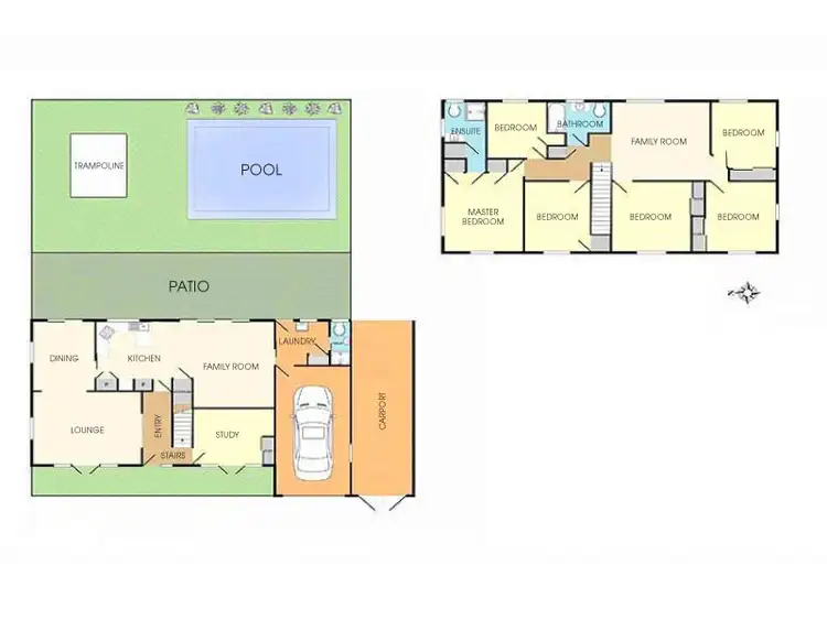 Floorplan of Homely house listing, 124 Mount Ommaney Drive, Jindalee QLD 4074