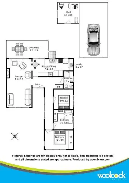 Floorplan of Homely house listing, 27 Parua Road, Newnham TAS 7248