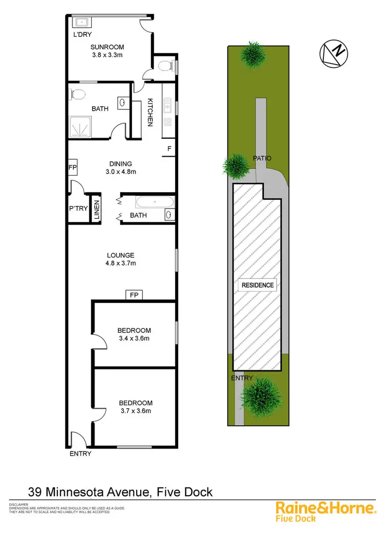 Floorplan of Homely house listing, 39 MINNESOTA AVENUE, Five Dock NSW 2046