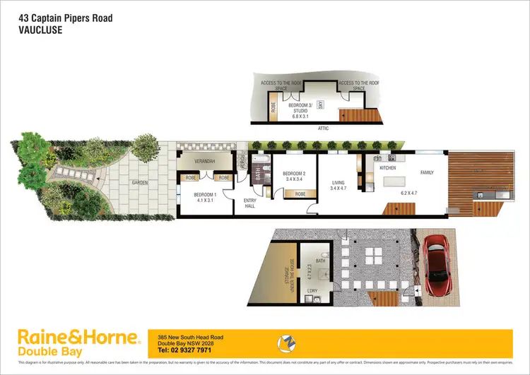 Floorplan of Homely house listing, 43 Captain Pipers Road, Vaucluse NSW 2030