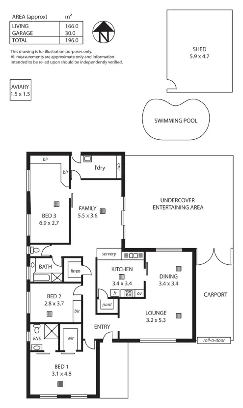 Floorplan of Homely house listing, 39 Desoto Drive, Port Willunga SA 5173