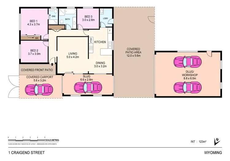 Floorplan of Homely house listing, 1 Craigend Street, Wyoming NSW 2250