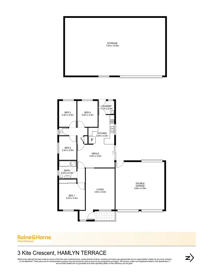 Floorplan of Homely house listing, 3 Kite Crescent, Hamlyn Terrace NSW 2259