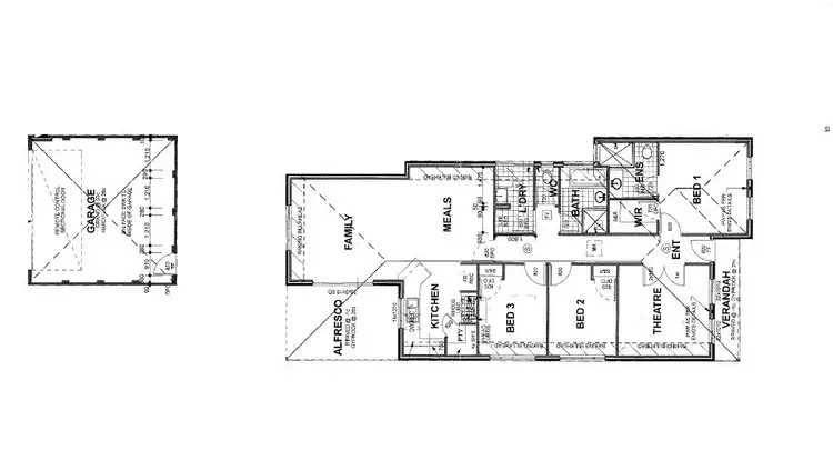 Floorplan of Homely house listing, 8 Southgate Lane, Wellard WA 6170