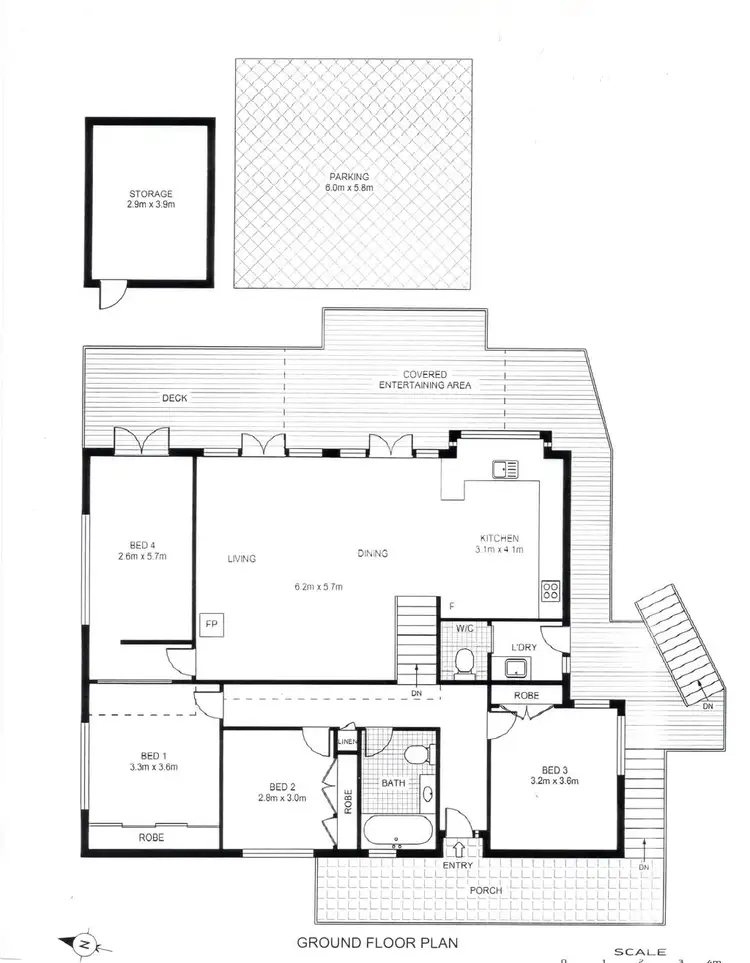 Floorplan of Homely house listing, 20 Denver Close, East Gosford NSW 2250