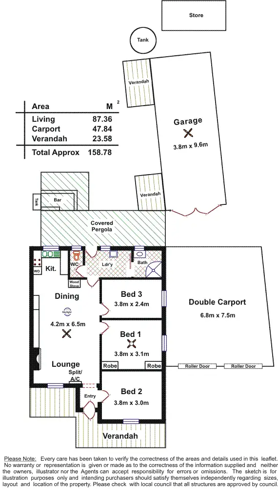 Floorplan of Homely house listing, 6 Fyfield Street, Elizabeth SA 5112