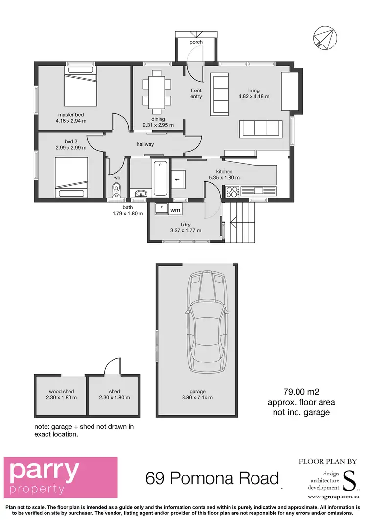Floorplan of Homely house listing, 69 Pomona Road, Riverside TAS 7250