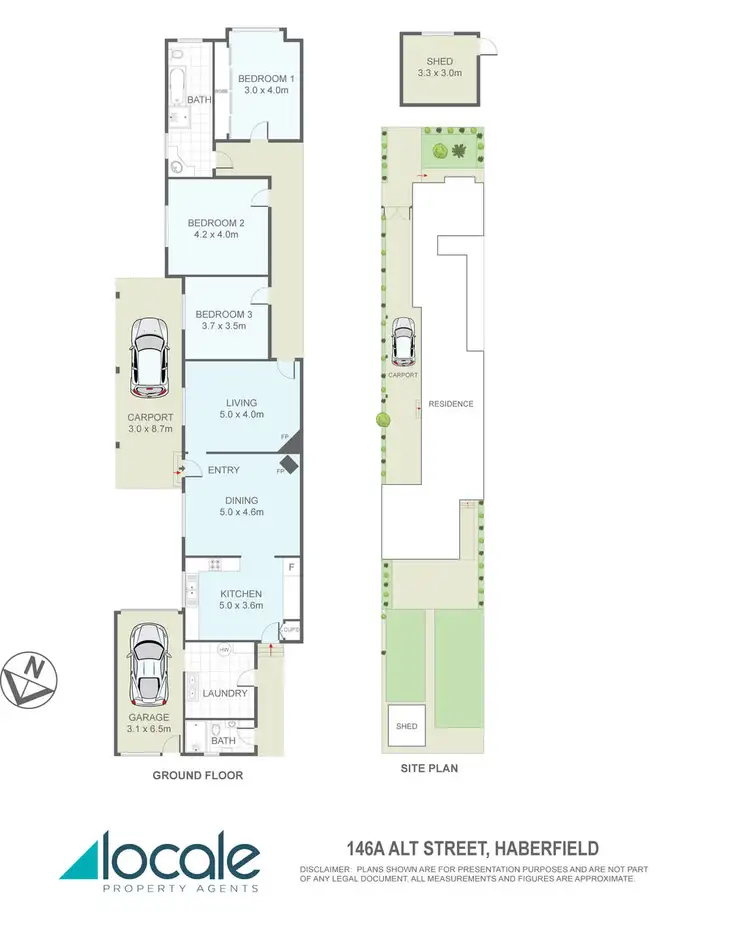 Floorplan of Homely house listing, 146 A Alt Street, Haberfield NSW 2045