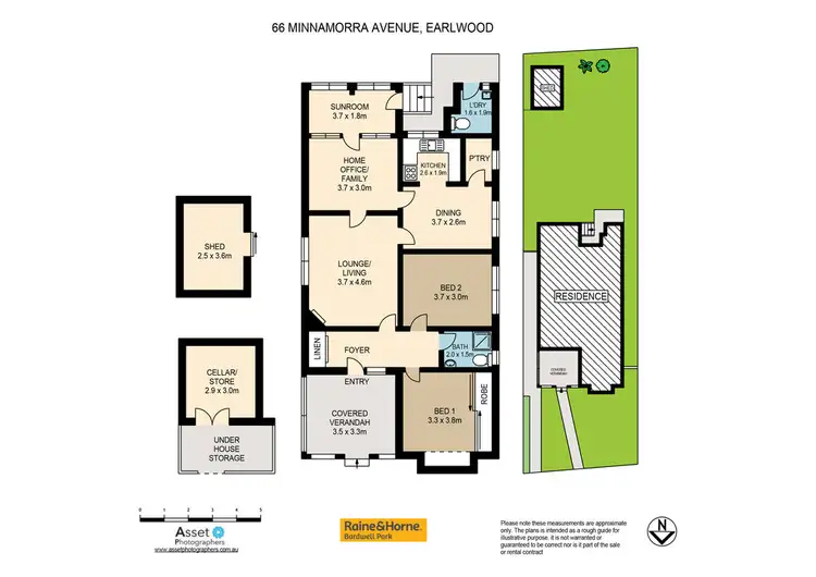 Floorplan of Homely house listing, 66 Minnamorra Avenue, Earlwood NSW 2206