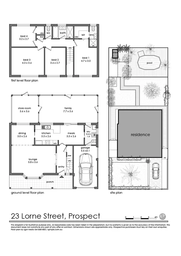 Floorplan of Homely house listing, 23 Lorne Street, Prospect NSW 2148
