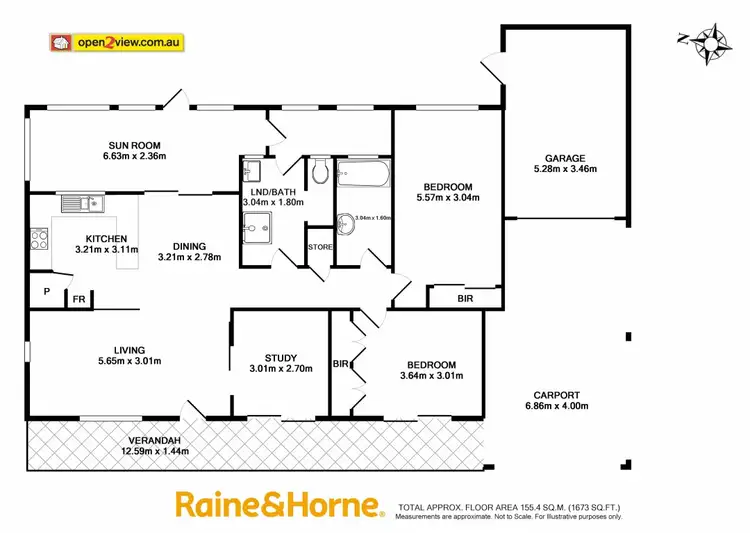 Floorplan of Homely house listing, 63 Maloneys Drive, Maloneys Beach NSW 2536