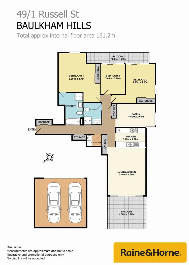 Floorplan of Homely unit listing, 49/1 Russell Street, Baulkham Hills NSW 2153