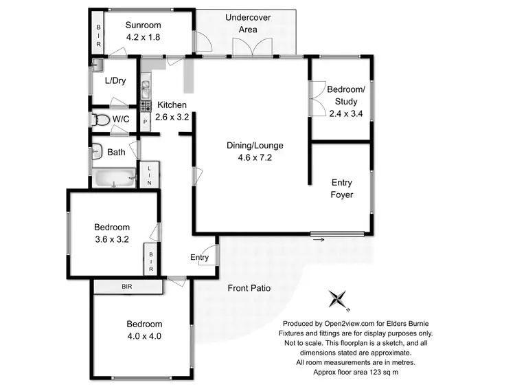 Floorplan of Homely house listing, 28 Cunningham Street, South Burnie TAS 7320