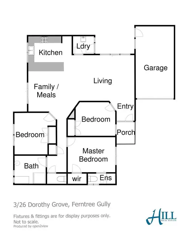 Floorplan of Homely unit listing, 3/26 Dorothy Grove, Ferntree Gully VIC 3156