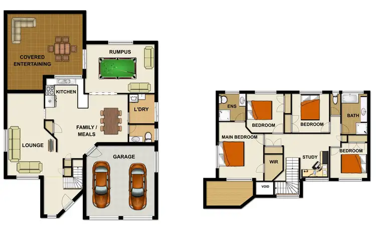 Floorplan of Homely house listing, 55 Flinders Cr, Forest Lake QLD 4078