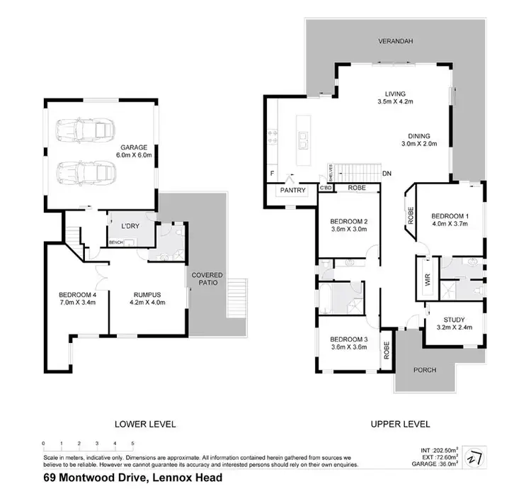 Floorplan of Homely house listing, 69 Montwood Drive, Lennox Head NSW 2478