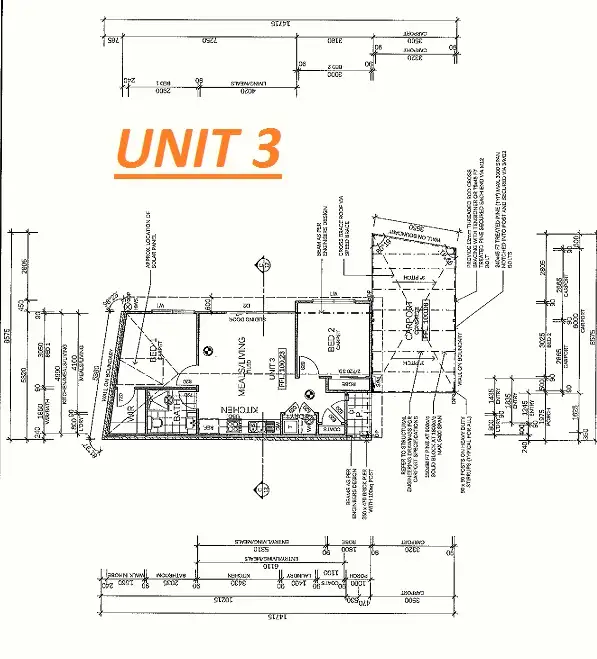 Floorplan of Homely unit listing, 3/31 Heffernan Street, Laverton VIC 3028