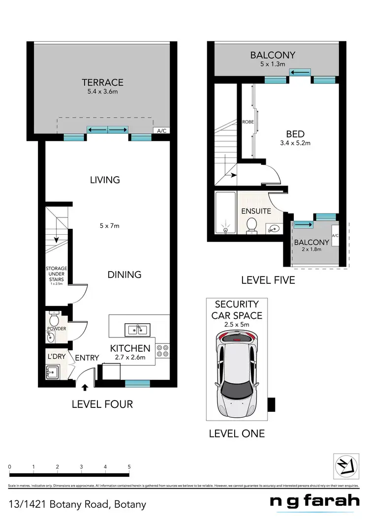 Floorplan of Homely apartment listing, 13/1421 Botany Road, Botany NSW 2019