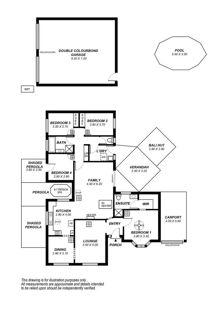 Floorplan of Homely house listing, 26 Mallard Crescent, Seaford Rise SA 5169