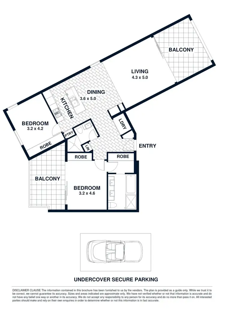 Floorplan of Homely apartment listing, 615/2 Neild Avenue, Rushcutters Bay NSW 2011