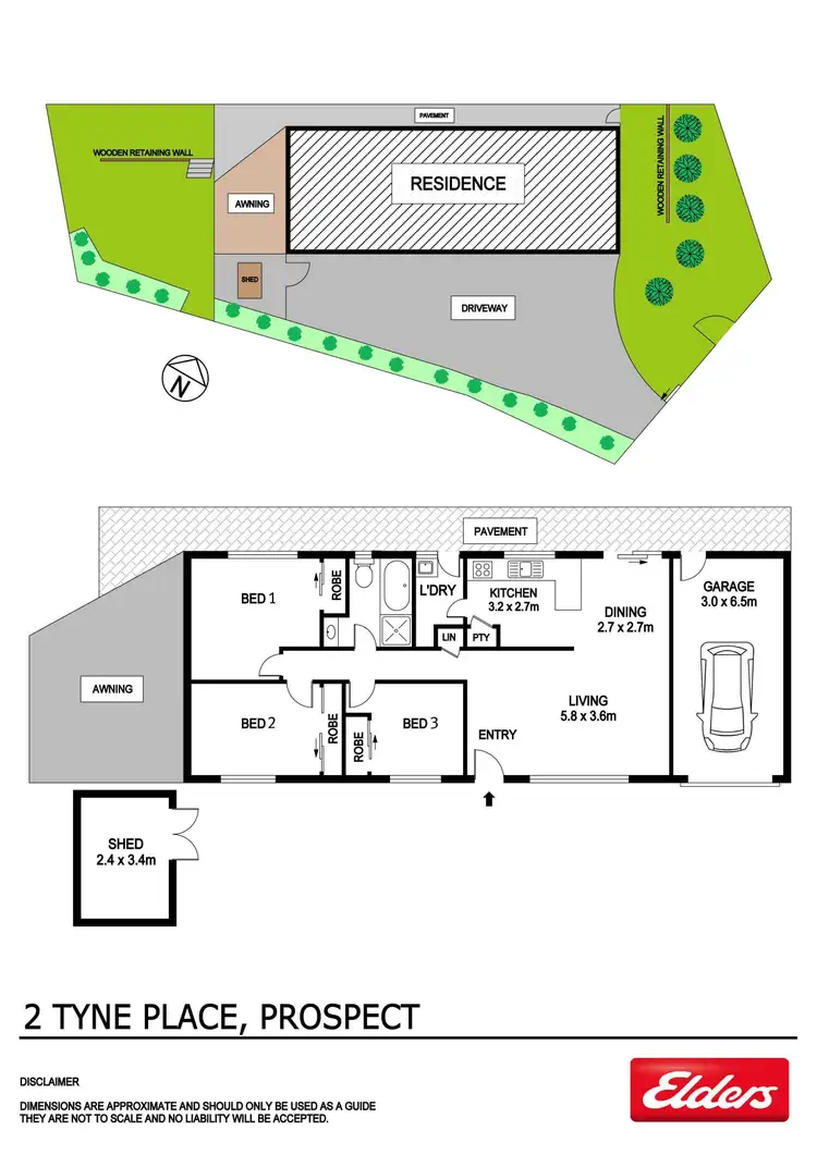 Floorplan of Homely house listing, 2 Tyne Place, Prospect NSW 2148
