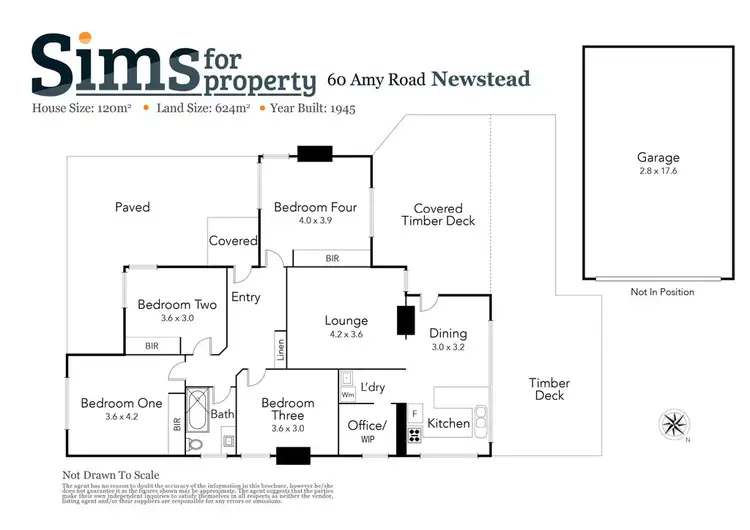 Floorplan of Homely house listing, 60 Amy Road, Newstead TAS 7250