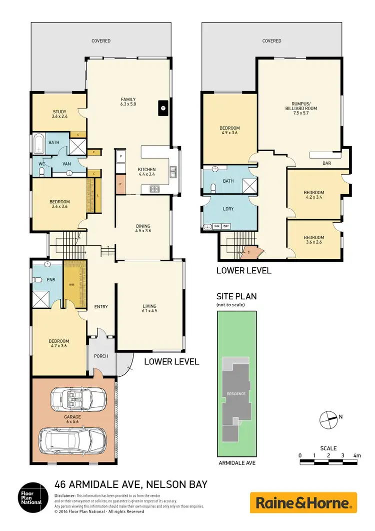 Floorplan of Homely house listing, 46 Armidale Avenue, Nelson Bay NSW 2315