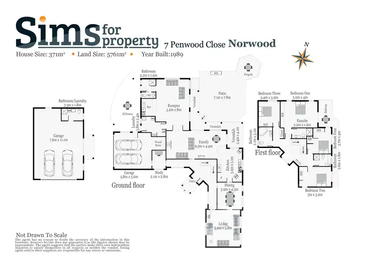 Floorplan of Homely house listing, 7 Penwood Close, Norwood TAS 7250