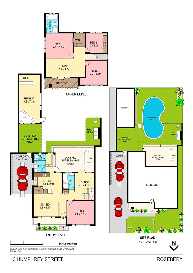 Floorplan of Homely house listing, 13 Humphrey Street, Rosebery NSW 2018