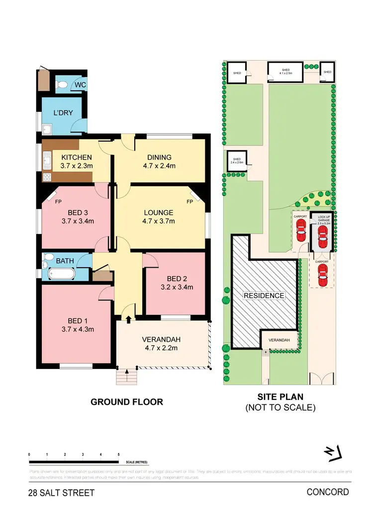 Floorplan of Homely house listing, 28 Salt Street, Concord NSW 2137