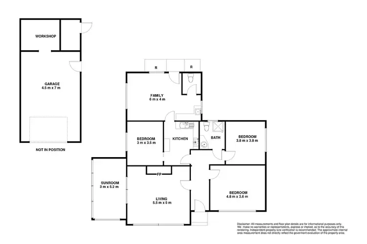 Floorplan of Homely house listing, Address available on request