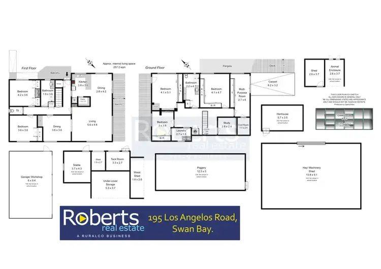 Floorplan of Homely house listing, 195 Los Angelos Road, Swan Bay TAS 7252