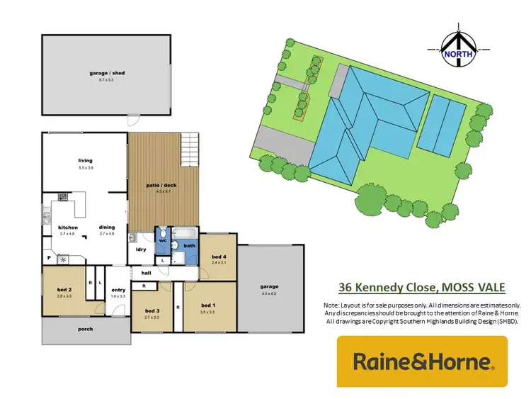Floorplan of Homely house listing, 36 Kennedy Close, Moss Vale NSW 2577