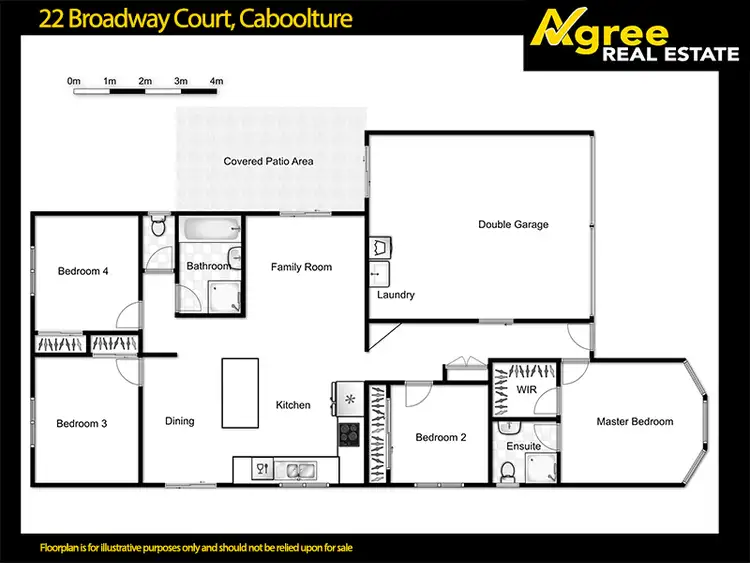 Floorplan of Homely house listing, 22 Broadway Court, Caboolture QLD 4510