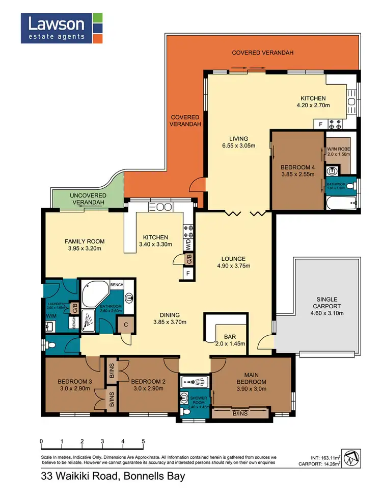 Floorplan of Homely house listing, 33 Waikiki Road, Bonnells Bay NSW 2264