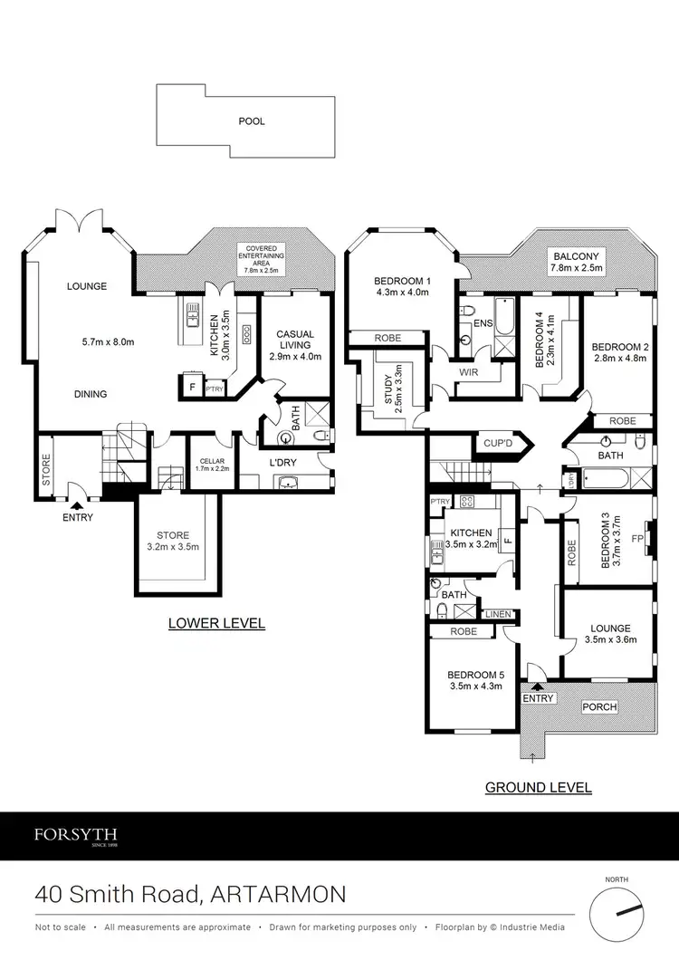 Floorplan of Homely house listing, 40 Smith Road, Artarmon NSW 2064
