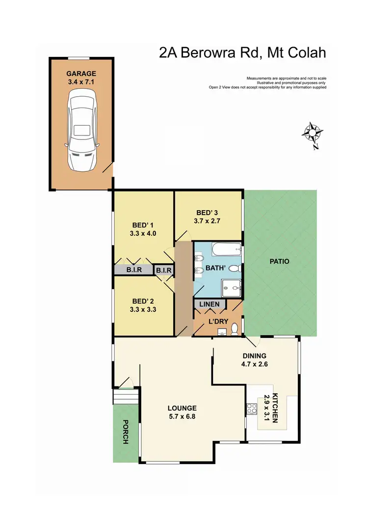 Floorplan of Homely house listing, 2a Berowra Road, Mount Colah NSW 2079