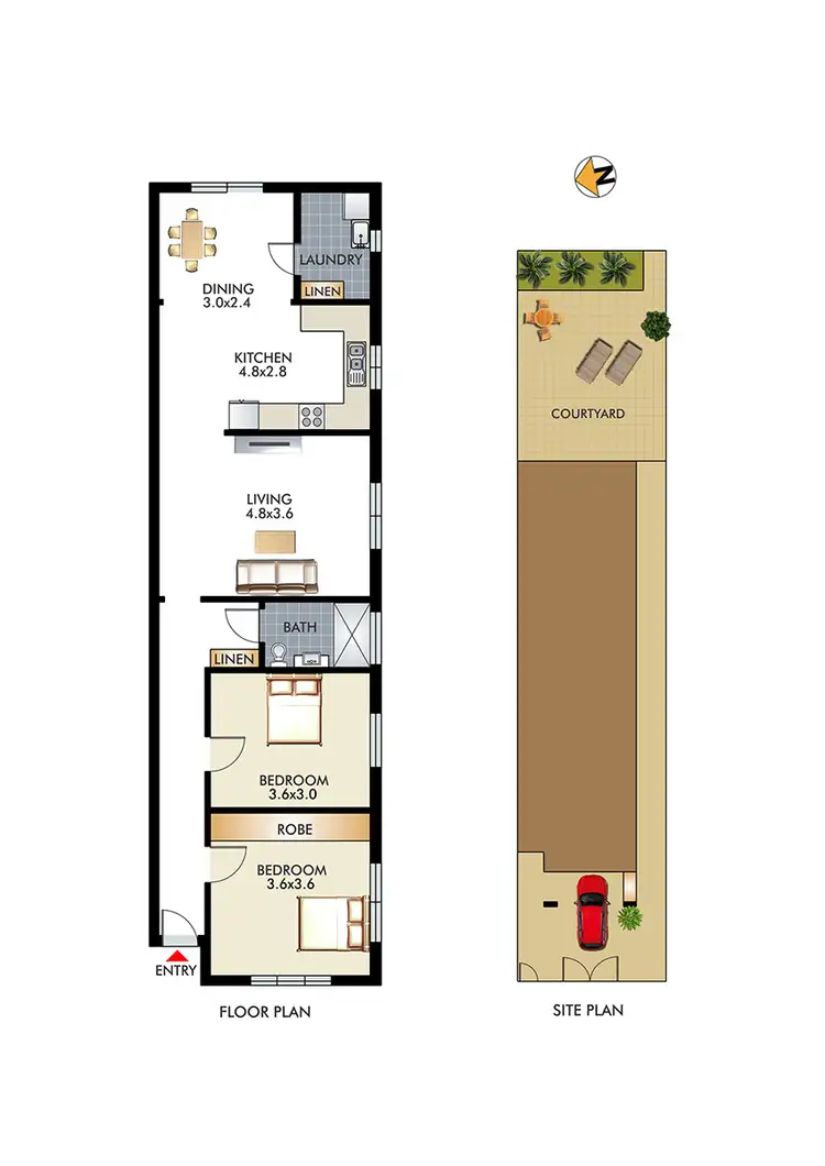Floorplan of Homely house listing, 12 Glenayr Avenue, North Bondi NSW 2026