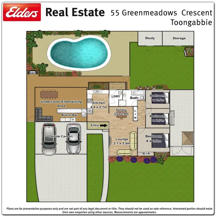 Floorplan of Homely house listing, 55 Greenmeadows Crescent, Toongabbie NSW 2146