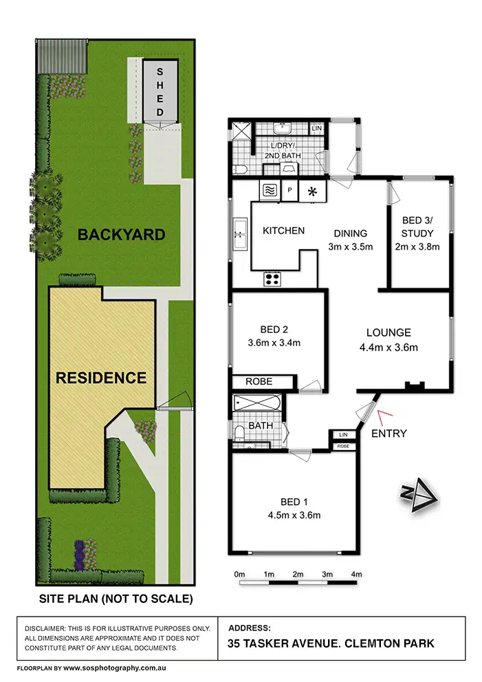 Floorplan of Homely house listing, 35 Tasker Avenue, Clemton Park NSW 2206