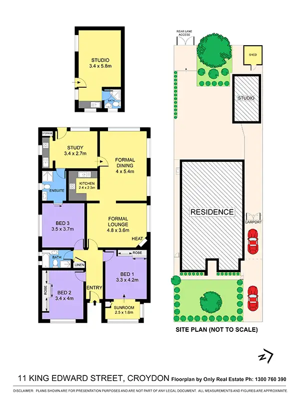 Floorplan of Homely house listing, 11 King Edward Street, Croydon NSW 2132