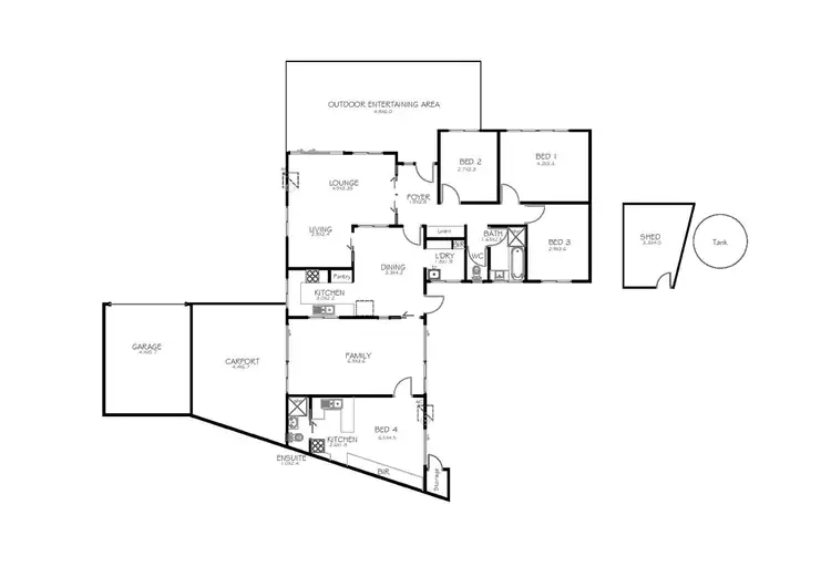 Floorplan of Homely house listing, 3 Trafalgar Street, Port Lincoln SA 5606