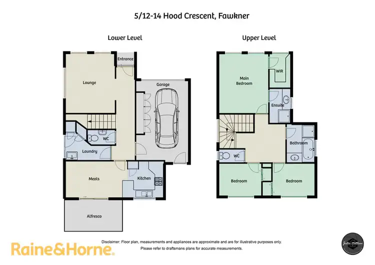 Floorplan of Homely house listing, 5/12 Hood Crescent, Fawkner VIC 3060