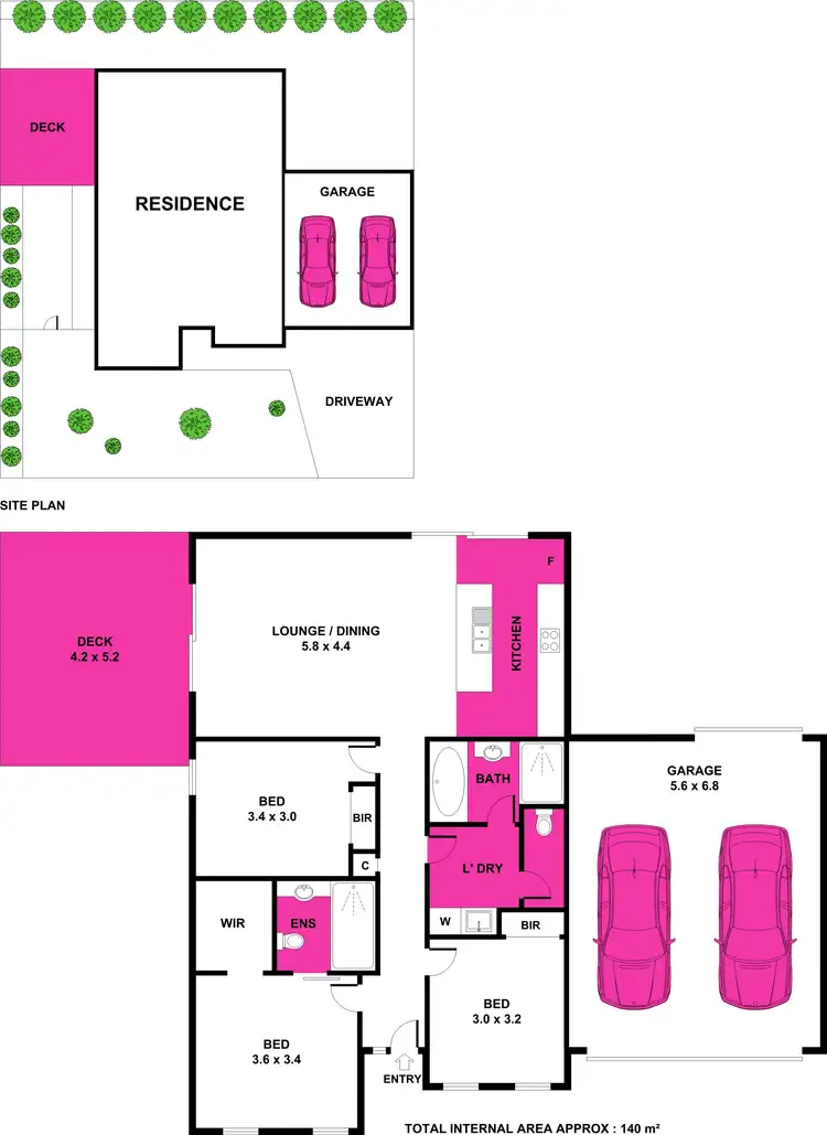 Floorplan of Homely house listing, 71 Jetty Road, Clifton Springs VIC 3222